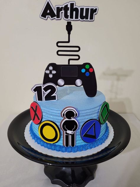 Gaming Cake, Topper Cake, Cake Toppers, Video Game, Video Games, Gaming, Pastel, Jesus, Cake