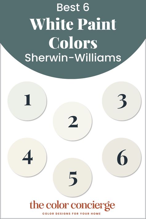 Best Wherein Williams White, Favorite Sherwin Williams Whites, Sherwin White Paint Colors For Walls, Sherwin Williams Cloud White, Best Sherwin Williams Paint Colors White, Sanctuary White Sherwin Williams, Modern White Paint Sherwin Williams, Cool White Paint Colors Sherwin Williams, Sherwin Williams White Interior Paint