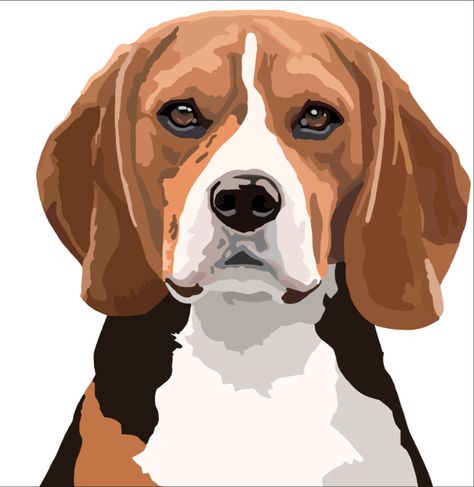 Drawing Dogs, Beagle Art, Cute Beagles, Dog Sketch, 강아지 그림, Dog Decals, Dog Painting, Beagle Dog, Dog Illustration