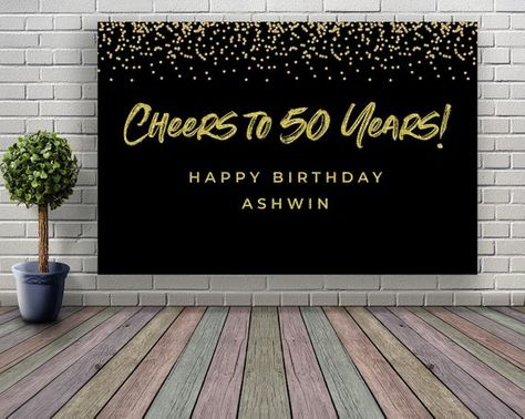 Class Reunion Decorations, Reunion Decorations, 60th Birthday Decorations, Banner Graduation, Gold Graduation Party, Birthday Decorations For Men, 50th Birthday Party Decorations, Graduation Backdrop, Photos Booth