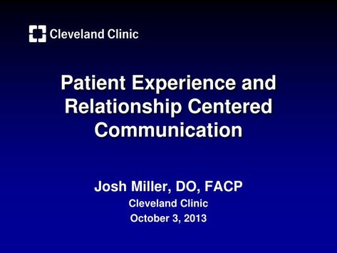 Health Literacy, Relationship Development, Self Efficacy, Cleveland Clinic, Patient Experience, What If Questions, Medical Information, Employee Engagement, Communication Skills