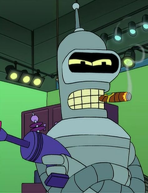 Futurama Robot, Futurama Characters, Bender Futurama, Futurama Bender, Mini Skate, Anime Picture Hd, Comedy Cartoon, Smash Or Pass, World Of Tomorrow