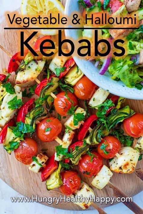 Halloumi Kebab, Veggie Bbq, Greek Marinade, Summer Dinner Recipes Grill, Vegetarian Grilling Recipes, Vegetarian Grilling, Vegetarian Bbq, Greek Dressing, France Food