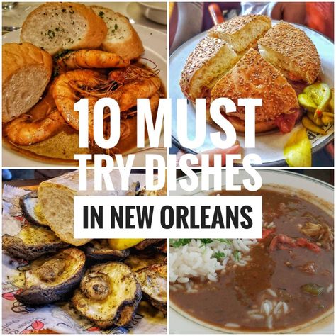 Food to try in New Orleans New Orleans Inspired Food, New Orleans Oysters, Broiled Oysters, Okra Gumbo, New Orleans Food, Weekend In New Orleans, Fried Oyster, Peace Maker, New Orleans Recipes