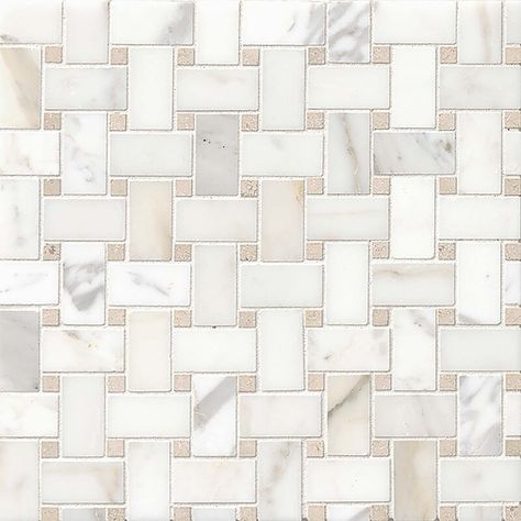 Herringbone Mosaic Tile, Basket Weave Tile, Bedrosians Tile, Natural Stone Mosaic, Wall Mosaic, Bathroom Floors, Shower Floor Tile, Stone Mosaic Tile, Marble Mosaic Tiles