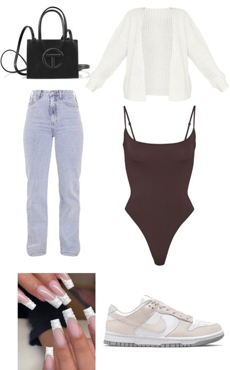 Outfit ideas black girls, outfit inspo, outfit ideas, outfits for cold weather, OOTD, ootd, outfit of the day, outfit of the week, OOTW, ootw, outfit inspo black girls, outfit aesthetic, fashion TikTok, fashion black girl, fashion outfits, fashion inspo, fashion, outfits, fashion streetwear, streetwear outfits, style inspo, skims, yeezy, skims dupes, marc jacobs, telfar, winter outfits black girl, winter outfits, winter coats, winter Cream Body Suit Outfit, Cream Dunks Outfit, Cami Bodysuit Outfit, Florida Outfits Fall, Cream Bodysuit Outfit, Jeans Brunch Outfit, Cream Dunks, Cardigan Summer Outfit, Skims Outfit Ideas