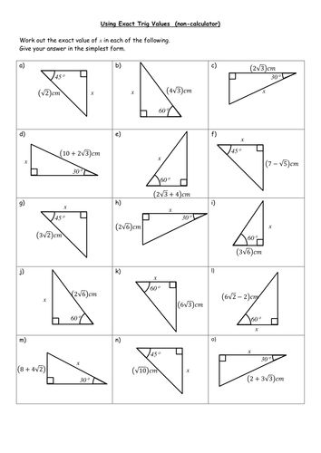 Right Triangle Trigonometry Worksheet - Soh Cah Toa By 123 Math Values Worksheet, Trigonometric Ratios, Trigonometry Worksheets, Area And Perimeter Worksheets, Anger Management Worksheets, Perimeter Worksheets, Angles Worksheet, Pythagorean Theorem Worksheet, Triangle Worksheet