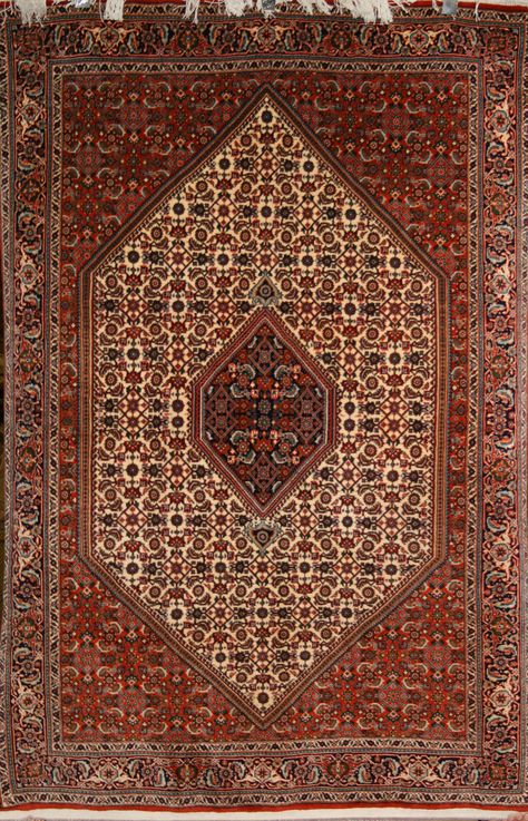 Bijar rug from Iran, this rug highlights why Bijars are called the Iron Rugs of Iran - £3495 Iran Rugs, Red Persian Rug Study, Iranian Rugs, Iranian Silk Carpet, Tabriz Carpet, Silk Carpet Persian, Rugs Uk, Square Rugs, Knotted Carpet