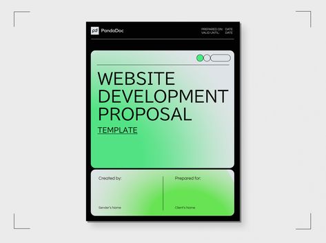 Website Proposal, Web Design Proposal, Proposal Design, Proposal Template, Project Proposal, Document Templates, Business Proposal, Web Design Services, Proposal Templates