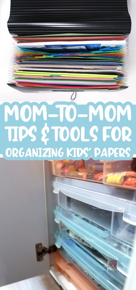 Organizing Kids School Papers, Kids Paperwork Storage, Kids School Paper Organization, Organization Documents, Organize School Papers, Paperwork Storage, Kids School Papers, School Paper Organization, Accordion Folder