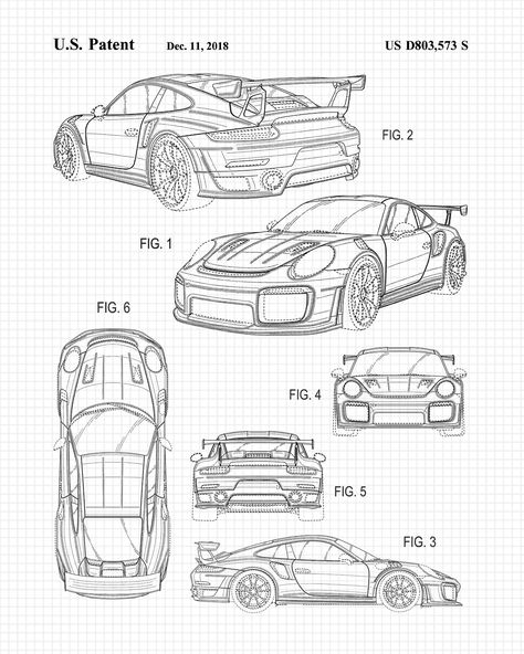 "Want to get a unique present for automobile enthusiast or fan in your life and show off your mad gift giving skills? Get this retro set of iconic Porsche GT3 RS, Aston Martins, McLaren, Dodge Demon, and Lamborghini patents artwork reinterpreted to capture the spirit of innovation, sports, and hand crafted to infuse the classic, vintage feel and personal touch by our award winning artist in North Carolina. EXCELLENT GIFT and a fun conversation starter or gift ideas for birthday, wedding, graduat Perspective Design, Annoying Kids, Home Office Man Cave, Auto Garage, Home Office Man, Photos Wall, Office Man, Cool Car Drawings, Porsche Taycan