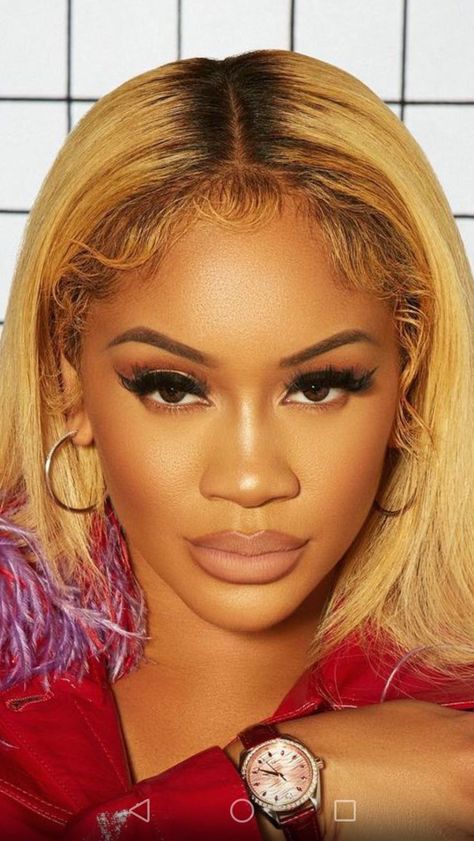 Neutral makeup on Icy PrinceSs Saweetie !!! Saweetie No Makeup, Saweetie Makeup, Saweetie Mood, Saweetie Icy Grl, Apartment Tips, Bad Gyal, Icy Girl, Neutral Makeup, Face Card