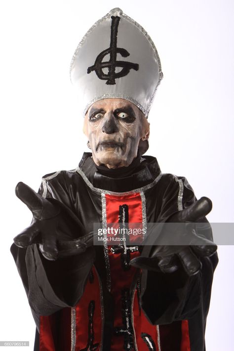 Chris Catalyst, The Nameless Ghouls, Ghost Papa Emeritus Iii, Steampunk Helmet, Papa Emeritus Iv, Ghost Papa Emeritus, Skull Face Paint, Vice Magazine, Nameless Ghouls