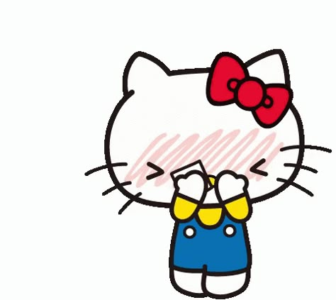 Hellokitty Love You GIF - Hellokitty LoveYou Shy - Discover & Share GIFs I Love You Hello Kitty Gif, Shy Cartoon Character, Hello Kitty Dancing Gif Png, Shy Hello Kitty, Love Emoji Gif, Hello Kitty Blushing, Shy Gif, Hello Kitty Gif, Kitty Gif