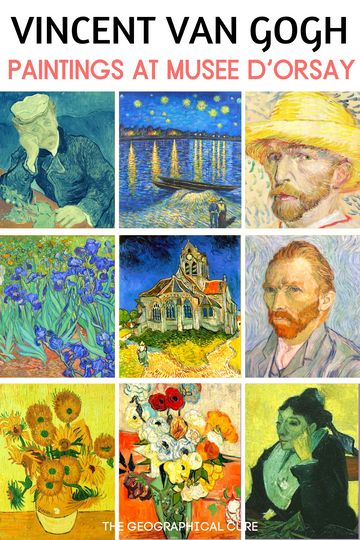 guide to the Van Gogh paintings at the Musee d'Orsay Theo Van Gogh, Gogh Paintings, Musee D Orsay, Visiting Paris, Vincent Van Gogh Art, Vincent Van Gogh Paintings, Most Famous Paintings, Model Runway, Romantic Paris