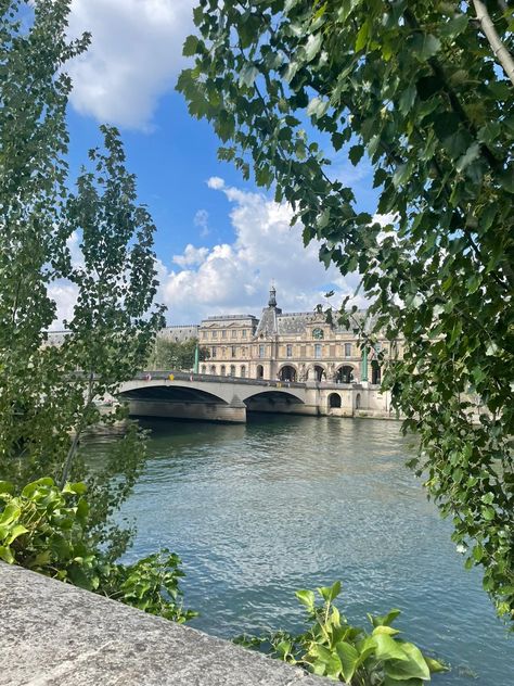 Seine Aesthetic, Paris Seine, Paris Rooftops, Aesthetic Paris, Aesthetic View, France Aesthetic, Paris Summer, Paris Aesthetic, Euro Summer