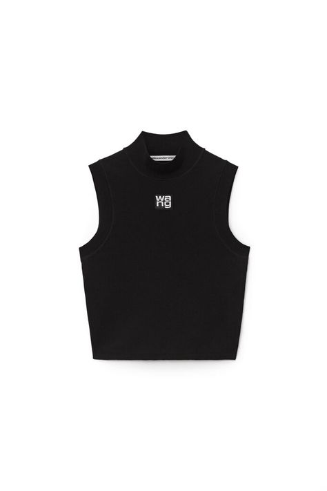 Essential Clothing, Mock Neck Tank Top, Tailgate Outfit, Mock Neck Tank, Women Essentials, Clothing Essentials, Tailored Shirts, Fashion Design Clothes, Muscle Tank