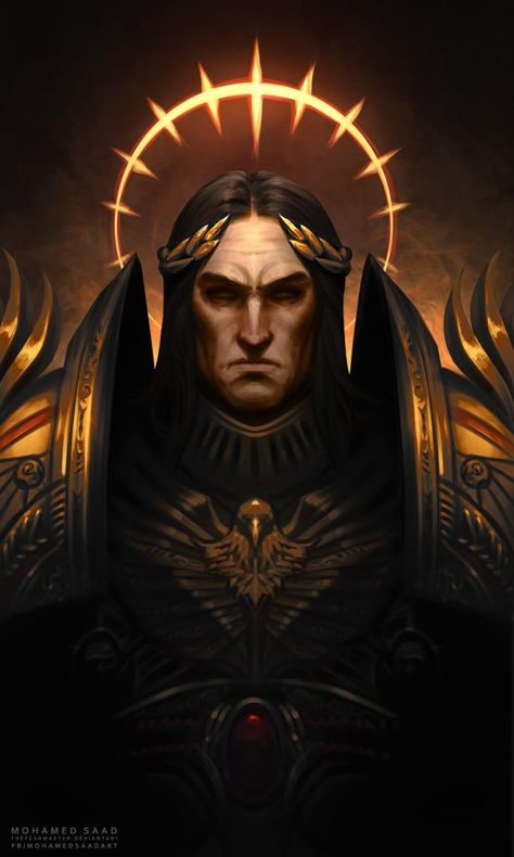 Warhammer 40k Emperor, Warhammer Emperor, Emperor Of Mankind, Adeptus Custodes, Warhammer 40k Art, Warhammer Art, Warhammer 40k Artwork, The Emperor, Historical Art