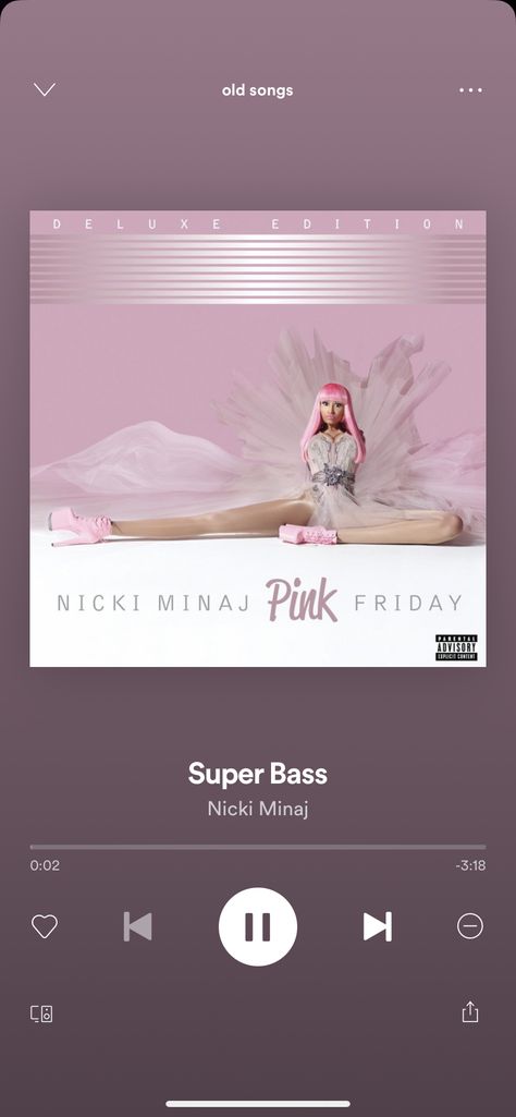 Nicki Minaj Super Bass Album Cover, Super Bass Spotify, Super Bass Lyrics, Superbass Nicki Minaj, Super Bass Nicki Minaj, Nicki Minaj Poster, Vibe Playlist, Nikki Manaj, Nicki Minaj Music