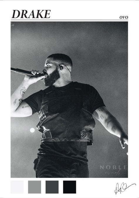 Song Lyrics Drake, Wall Decor Dorm Room, Drake Poster, Rihanna And Drake, Wall Decor Dorm, Champagne Papi, Drake Concert, Drake Photos, Drizzy Drake