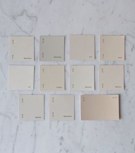 Benjamin Moore Muslin, Benjamin Moore White Sand, Benjamin Moore Halo, Benjamin Moore Beige, Boho Paint Colors, Benjamin Moore Bedroom, Room For Tuesday, Paint Palettes, Painted Post