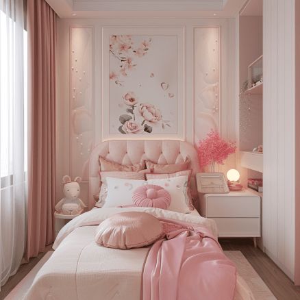 25 Enchanting Princess Bedroom Ideas For Little Girls - Home Chic & Comfort Princess Bunk Beds, Princess Bedroom Ideas, Princess Carriage Bed, Carriage Bed, Girls Princess Room, Princess Canopy Bed, Princess Bedrooms, Princess Canopy, Pink Headboard