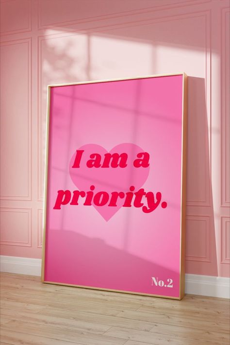 Pink Aesthetic Gradient, Aesthetic Gradient, Room Decor Trendy, Poster Room Decor, Mode Rose, Aura Poster, Affirmation Posters, Poster Room, Pink Posters