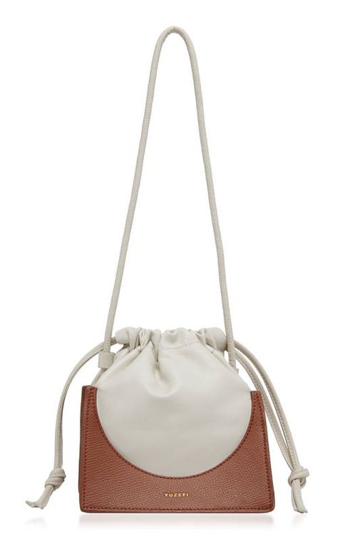 Yuzefi Pouchy Two-Tone Leather Bucket Bag Purse Trends, Braided Bag, Best Crossbody Bags, Gucci Crossbody Bag, Cheap Purses, Popular Handbags, Handbags Affordable, Cheap Handbags, Cheap Bags