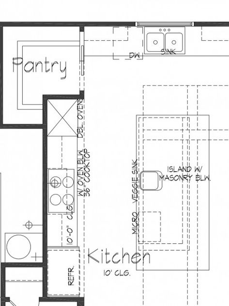 Custom Kitchen Floor Plans: Austin & Hays County, TX | Palladian Residential, LLC Bathroom Off Kitchen Layout, Kitchen With Pantry Floor Plan, Kitchen Layout With Lots Of Doors, 2 Wall Kitchen Layout With Island, Kitchen And Pantry Floor Plans, Kitchen Floor Plan With Pantry, Kitchen Floor Plans With Dimensions, Floor Plans With Kitchen Sink Window, Best Kitchen Floor Plans