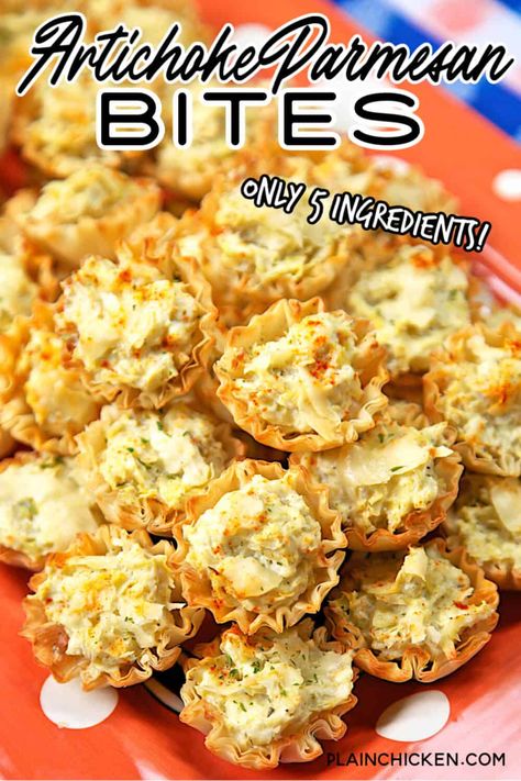 Thanksgiving Appetizers Ideas, Parmesan Bites, Football Friday, Appetizers Ideas, Bacon Grill, Thanksgiving Appetizer Recipes, Fall Appetizers, Make Ahead Appetizers, Plain Chicken