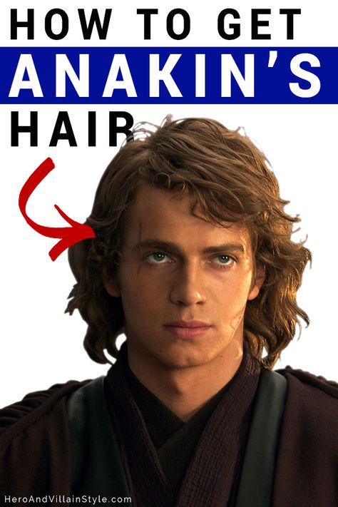 Anakin Skywalker Outfit Ideas, Haïr Style Long Hair Men, Anakin Long Hair, Anakin Skywalker Long Hair, Long Hair Trim Men, Anakin Skywalker Haircut, Anakin Skywalker Hairstyle, Men’s Blonde Hairstyles Medium, Modern Anakin Skywalker