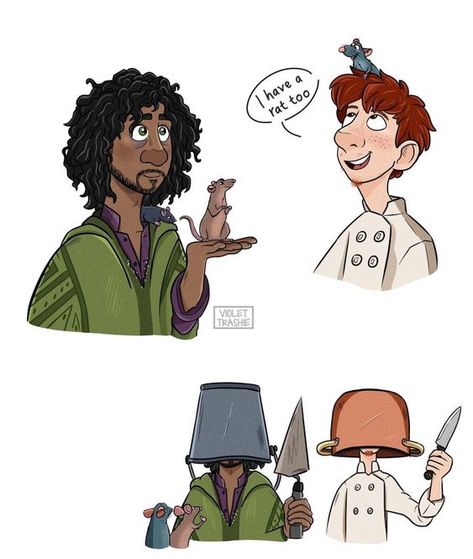 Ratatouille Disney, Humor Disney, Bruno Madrigal, Disney Theory, Disney Crossover, Disney Fanart, Funny Disney Jokes, Disney Crossovers, Disney Jokes