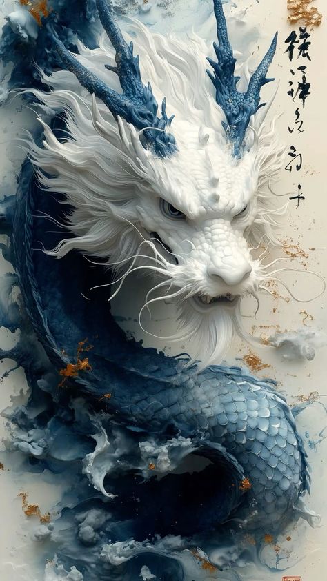 Blue Eyes White Dragon Wallpaper, White Dragon, Random Art, Indian Outfits, Craft Room, Phoenix, Art Design, Animals, Quick Saves