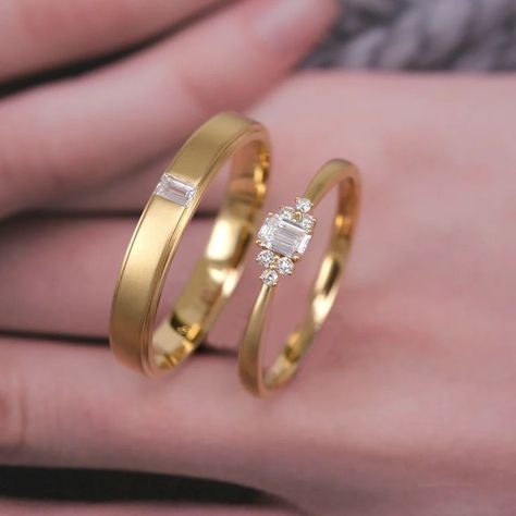 Wedding Rings Sets His And Hers, Couple Ring Design, Wedding Jewelry Sets Bridal Jewellery, Engagement Rings Couple, Gold Earrings Models, Fancy Jewelry Necklace, Ruby Ring Gold, Bridal Jewellery Design, Cute Engagement Rings