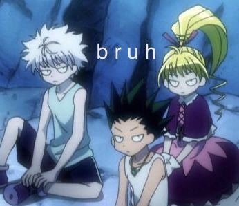 Anime Gon And Killua, Gon And Killua Matching Icons, Hunterxhunter Funny, Gon And Killua, Gon Killua, Anime Mems, Hxh Characters, Reaction Pic, Crazy Funny Pictures