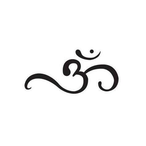 Ohm Symbol Tattoo, Om Lotus Tattoo, Aum Tattoo, Ohm Tattoo, Om Symbol Tattoo, Yogi Tattoo, Tattoo Lotus, Om Tattoo Design, Cute Simple Tattoos