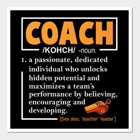 Quotes For Bad Coaches, Funny Coach Shirts, Funny Coach Quotes, Coach Memes Funny, Good Coach Vs Bad Coach Quotes, When A Coach Doesnt Believe In You, Cricket Coaching, Coach Appreciation Gifts, Teacher Leader