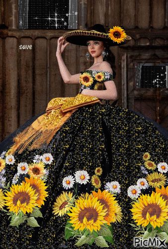 Quinceanera Dresses Sunflower, Sunflower Quinceanera Dress, Charo Quinceanera Dresses, Quince Charro, Mariachi Quinceanera Dress, Quinceanera Dresses Mexican, Ball Gowns Fantasy, Vestido Charro, Xv Dresses