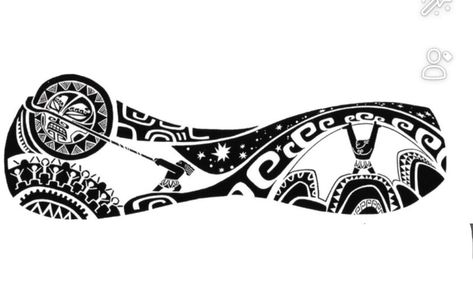 Moana Manta Ray Tattoo, Moana Tattoos Ideas Te Fiti, Heart Of Tafiti Moana Tattoo, Fijian Masi Tattoo, Moana Tattoos, Manaia Tattoo Maori, Maui Tattoo, Maui Moana, Black Tattoo Cover Up