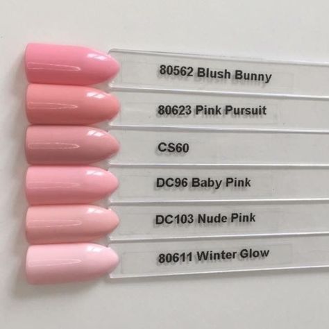 Nails Pink Shades, Pink Nail Shades, Different Shades Of Pink Nails, Shades Of Pink Nails, Nails Pink, Dream Nails, Pretty Acrylic Nails, Short Acrylic Nails, Best Acrylic Nails