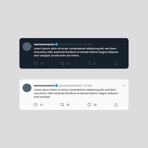Twitter Mockup, Twitter Template, Twitter Design, Media Content, Post Design, Free Mockup, Post Templates, Media Design, Flat Design