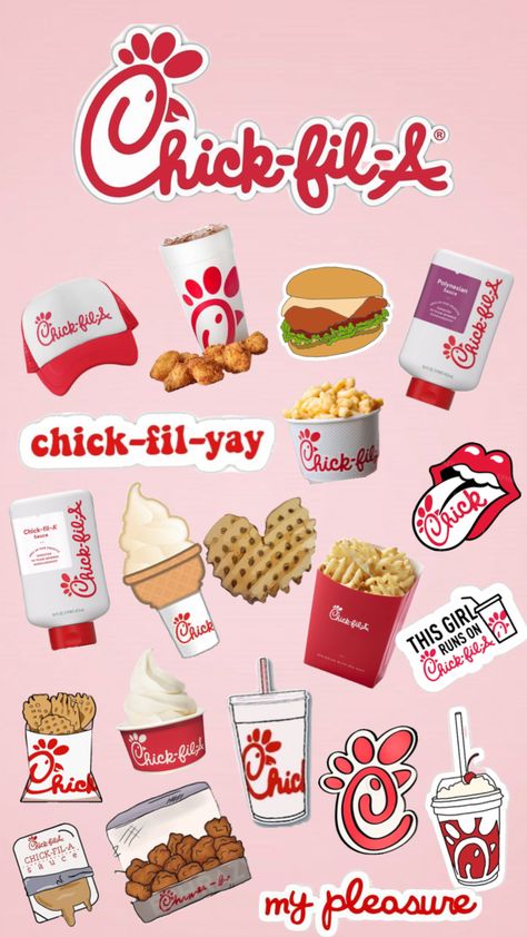 #chickfilaslays #chickfila Chick Fil A Wallpaper, Junk Food Snacks Aesthetic, Polynesian Sauce, Best Junk Food, Eat More Chicken, Chick Fil A Sauce, Cute Images For Wallpaper, Best Fast Food, Junk Food Snacks