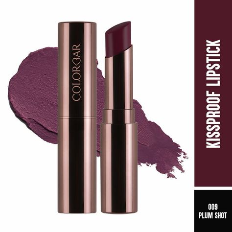 Transfer Proof Lipstick, Lipstick Guide, Kiss Proof Lipstick, Fuller Lips, Lipstick Brands, Low Maintenance, Lip Colors, Color Purple, Brand Names