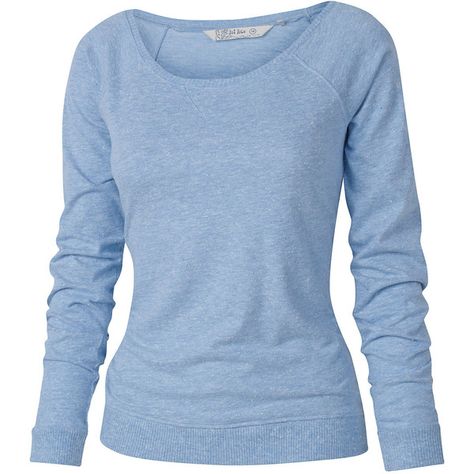 Tilly Crew T-Shirt found on Polyvore featuring polyvore, fashion, clothing, tops, sweaters, shirts, blusas, long sleeves, blue jumper and crew shirt Blue Fitted Long Sleeve Shirt, Technical Blue Long Sleeve Tops, Polyvore Tops, Blue Long Sleeve Pre-washed Shirt, 90s Blue Long Sleeve T-shirt, Moisture-wicking Blue Long Sleeve Top, Sleeves Women, Purple Long Sleeve, Blue Jumper