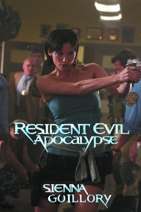 Jill Valentine Movie, Resident Evil Apocalypse, Post Apocalyptic Movies, Sienna Guillory, Valentines Movies, Resident Evil Movie, Resident Evil Alice, Valentine Resident Evil, Bad Film