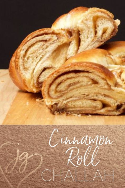 No Bowl Cinnamon Roll Challah need I say more?? Check it out!