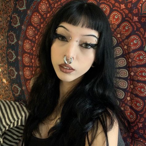 Stretched Septum Pincher, Stretched Septum Jewelry, Stretched Septum Aesthetic, Septum Piercing Stretched, 00g Septum, 2g Septum, 0g Septum, 4g Septum, Stretched Septum Piercing