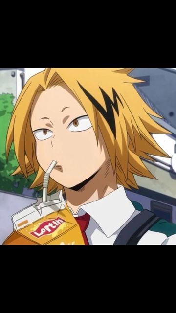 Eri Bnha, Denki Kaminari, Simple Questions, Hero Academia, Blonde, Love You, Hair, Anime