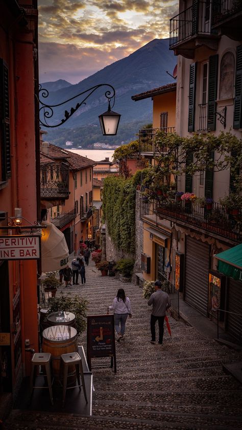 kellyprincewright on Instagram: Is this the most beautiful street in Lake Como? 👀🇮🇹✨ 📍Bellagio, Lake Como, Italy #italy #lakecomo #bellagio #visititaly… Lac Como, Bellagio Italy, Women Overalls, Comer See, Italy Vibes, Jean Baggy, Italy Street, Cute Overalls, Low Rise Jean