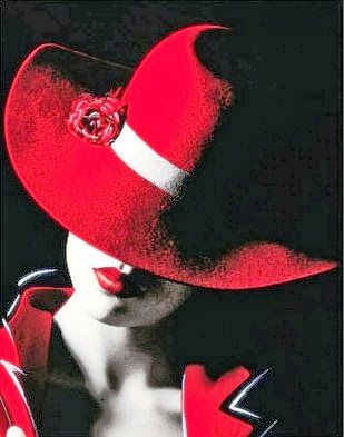 Proyecto MARES: Sombrero rojo Red Hat Society, Everything Red, The Color Red, Seeing Red, Love Hat, The Perfect Guy, Negroni, Wedding Hats, Red Hat